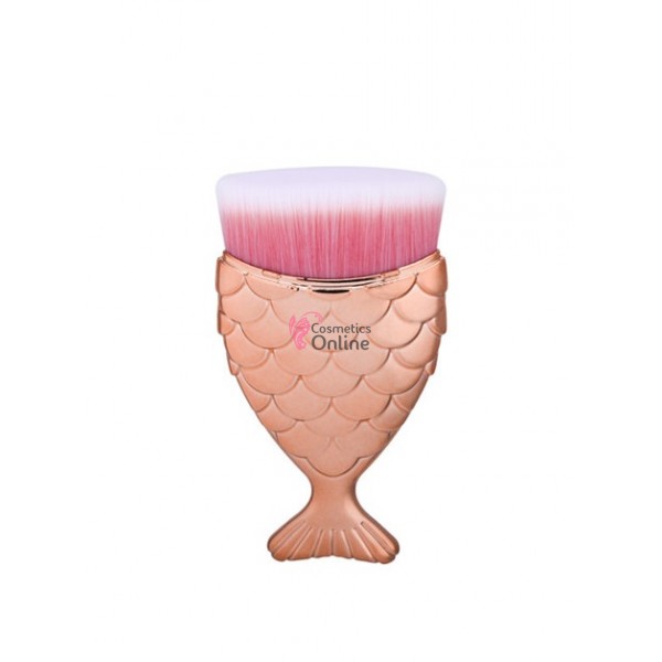 Pensula de make-up S coada de Sirena SRN002, Powder Flat Brush